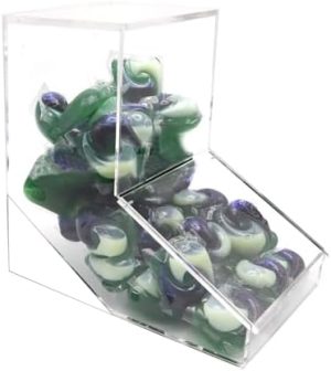 Distributeurs de nourriture   | Distributeur de capsules de lessive, Distributeur de bonbons en acrylique avec couvercles, Conteneur transparent pour capsules de lave-vaisselle, Conteneurs d’organisation pour la buanderie, Distributeur mural en acrylique pour capsules de snacks, bonbons, café et crèmes. Distributeurs de nourriture Distributeurs de nourriture