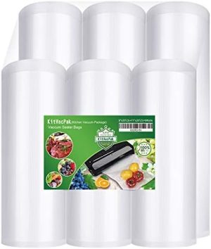 Distributeurs de sirop et de miel   | 6 Paquet de Sacs Sous Vide 8″X20′ (3 Rouleaux) et 11″X20′ (3 Rouleaux) Sacs Sous Vide avec BPA Gratuit et Résistants, Sacs Sous Vide de Qualité Commerciale Compatibles avec Tout Type de Scelleuse Sous Vide. Distributeurs de sirop et de miel Distributeurs de sirop et de miel