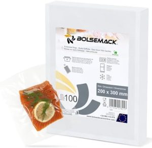 Distributeurs de sirop et de miel   | Sacs de mise sous vide 20 x 30 cm (2×3 cm) 1 pièce (sacs quart). Sans BPA. Convient à tous les scelleurs d’emballage domestiques. Sans BPA. Pour le stockage et le sous-vide. Distributeurs de sirop et de miel Distributeurs de sirop et de miel