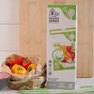 Distributeurs de sirop et de miel   | Sacs de rangement alimentaires sous vide réutilisables avec fermeture éclair, grands (25 x 35 cm), lot de 10 Distributeurs de sirop et de miel Distributeurs de sirop et de miel