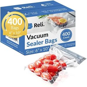 Distributeurs de sirop et de miel   | Sacs de Scellage Sous Vide 6X10″ | 400 Sacs – En Gros | Sacs Sous Vide Pré-découpés Embossés Pour Aliments | Sans BPA | Sacs de Scellage Sous Vide Pour Sous Vide, Stockage Alimentaire/Préparation Alimentaire | Taille Pint, Transparent Distributeurs de sirop et de miel Distributeurs de sirop et de miel