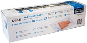 Distributeurs de sirop et de miel   | Sacs de stockage alimentaire Pro Vac-Snap pour scelleuses sous vide (Grand, 1 gallon, 10 sacs) Distributeurs de sirop et de miel Distributeurs de sirop et de miel