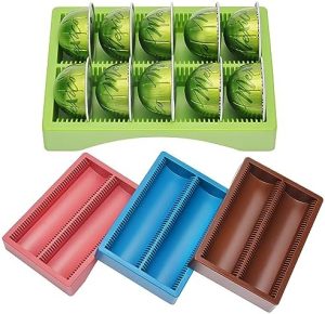 Supports pour capsules de café   | 4 Pcs Organisateur de Tiroir pour Capsules de Café Nespresso Vertuo, Insère Coloré pour le Rangement des Capsules de Café sur Comptoir et dans le Tiroir Supports pour capsules de café Supports pour capsules de café