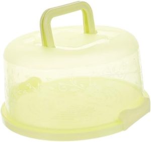 Transporteurs de gâteaux   | 1Pc Boîte à Gâteau Plateau à Gâteau Garde-Gâteau Support de Gâteau avec Couvercle Plateau de Service à Gâteau Transporteur de Gâteau Supérieur Décoratif en Polypropylène PP Transporteurs de gâteaux Transporteurs de gâteaux