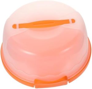 Transporteurs de gâteaux   | 1Pc Boîte de conservation de gâteau 8 Clear Porte-gâteau Porte-gâteau en plastique Conteneur à gâteau portable Transparent Boîte à gâteau en plastique Réutilisable Transporteurs de gâteaux Transporteurs de gâteaux