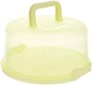 Transporteurs de gâteaux   | Transporteur de dessert verrouillable, boîte de rangement pour gâteaux, transporteur de gâteaux, conteneur à gâteaux en plastique transparent, boîte à gâteaux, plateau de service avec poignée et couvercles en dôme, transporteur de dessert vert, transporteur de tarte. Transporteurs de gâteaux Transporteurs de gâteaux