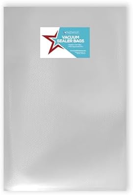 Distributeurs de sirop et de miel   | Sacs de Scellage Sous Vide Quart (20 cm x 30 cm) – Pré-découpés – Sans BPA – Résistants – Scellables à Chaud – Qualité Commerciale – Préparation de Repas – Sous Vide – Fabriqués aux États-Unis – Pack de 100 Distributeurs de sirop et de miel Distributeurs de sirop et de miel